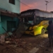 Bus Crashes into House