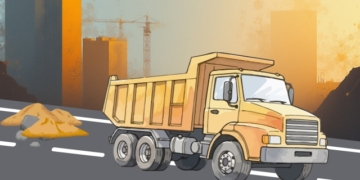 Odisha road sand spillage