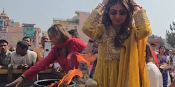 Shilpa Shetty Puri Visit