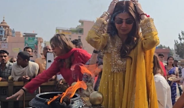 Shilpa Shetty Puri Visit