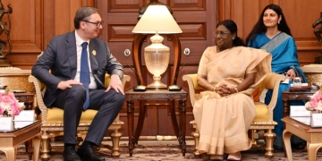 India Serbia presidential meeting