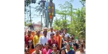 Acharya Harihar Das statue unveiling