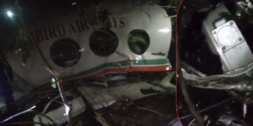 Air ambulance crash Jharkhand