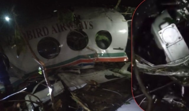 Air ambulance crash Jharkhand