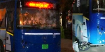 Ama Bus arson Bhubaneswar