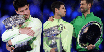 Carlos Alcaraz Beats Novak Djokovic to Win 2026 Australian Open and Complete Career Grand Slam