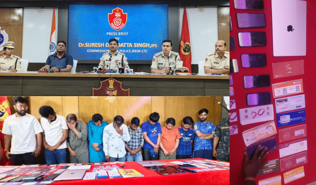 Bhubaneswar cyber fraud syndicates