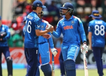 India sets 412 target in U19 World Cup final