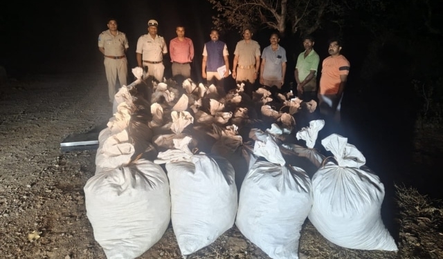 Ganja Worth Rs 1 Cr Seized