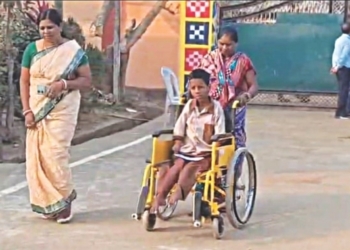 Physically Disabled Girl Writes Exam With Foot