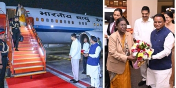 President Droupadi Murmu Bhubaneswar