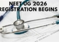 NEET UG 2026 registration
