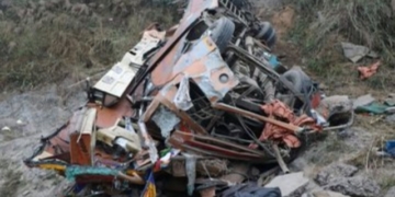 Bus Plunges into River