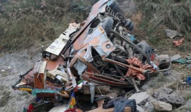 Bus Plunges into River