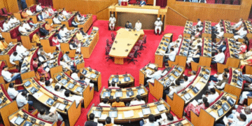 Odisha Assembly Paddy Protest