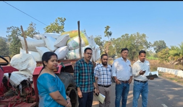 Illegal paddy stock seizure