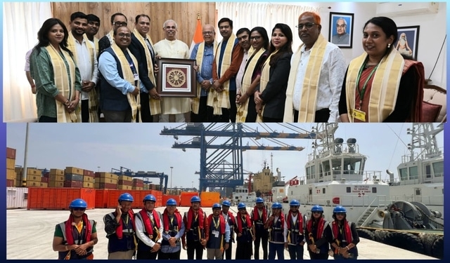 Odisha Journalists Vizhinjam Seaport
