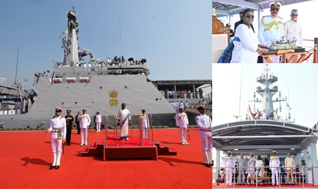 President Murmu Witnesses International Fleet Review in Visakhapatnam