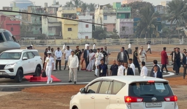 President Murmu Puri visit