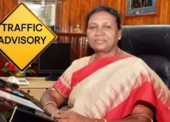 President’s visit traffic restrictions Bhubaneswar