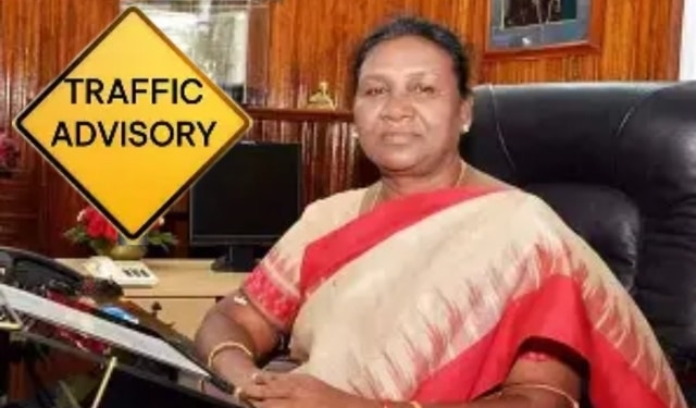 President’s visit traffic restrictions Bhubaneswar