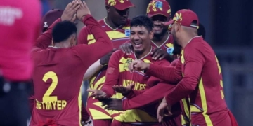 West Indies Stun England with 30-Run Victory in T20 World Cup Clash
