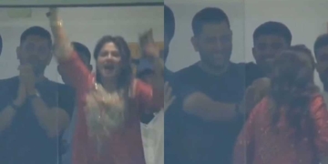 MS Dhoni Calms Excited Sakshi During T20 World Cup Semi-Final as Jasprit Bumrah Sparks Turning Point