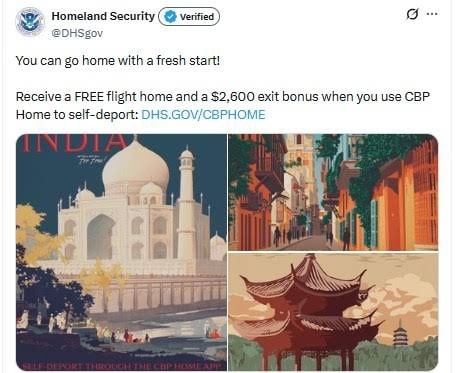 Self deportation