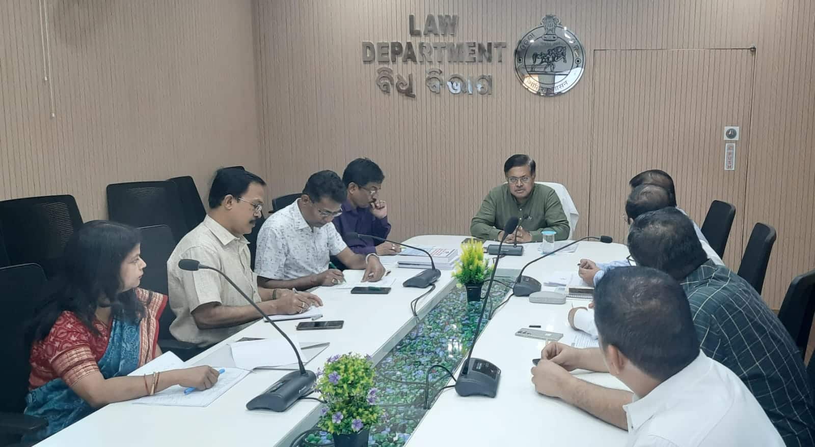 Odisha Minister Reviews Construction Material Pricing and Quality Standards