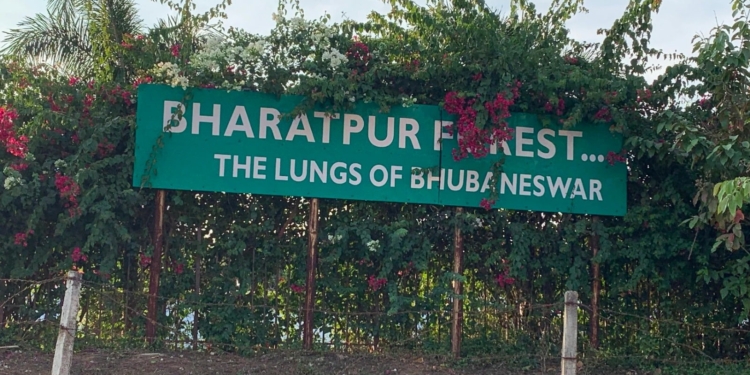 Bharatpur forest fire Bhubaneswar