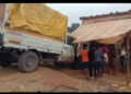 Cattle-Laden Pickup Accident
