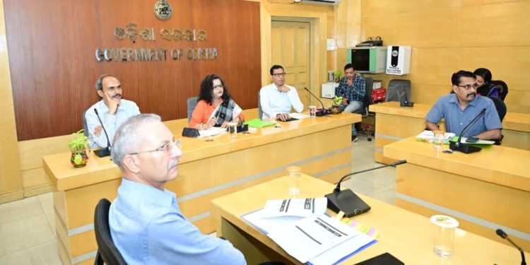 Odisha Fire Service review meeting