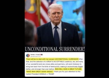 Trump Demands Iran’s ‘Unconditional Surrender’ Amid Escalating Middle East Conflict