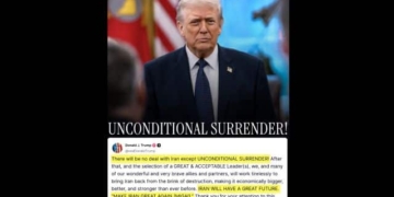 Trump Demands Iran’s ‘Unconditional Surrender’ Amid Escalating Middle East Conflict