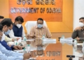 Odisha Revenue Minister Suresh Pujari Reviews Whirlwind Aftermath in Mayurbhanj, Directs Immediate Relief