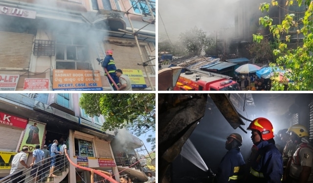 Mahavir Market Complex Fire