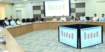 Odisha budget review meeting
