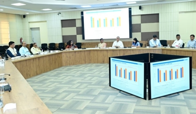 Odisha budget review meeting