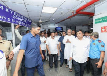 Naveen visit SCB ICU