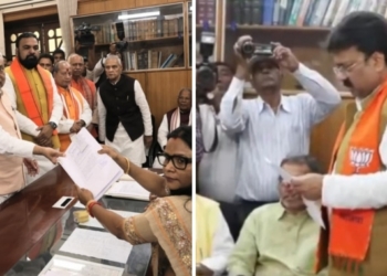 Nitish Kumar and Nitin Nabin