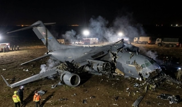 US KC-135 aircraft crash in Iraq