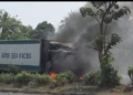 Seafood Truck Catches Fire