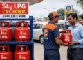 5kg LPG cylinders at petrol pumps Odisha