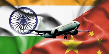 India-China flights