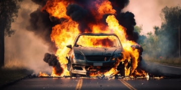 Car fire