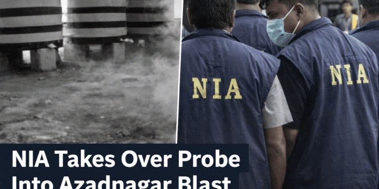 NIA probe Azadnagar blast