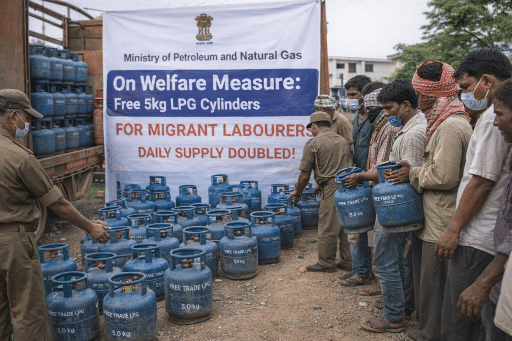 Petroleum Ministry Doubles Daily Supply of 5kg LPG Cylinders for Migrant Workers