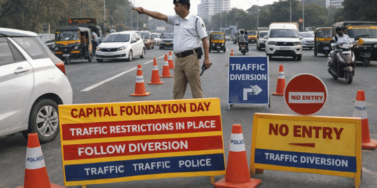 Traffic Restrictions Bhubaneswar