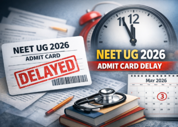 NEET UG 2026 admit card delay