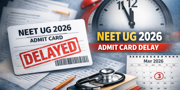 NEET UG 2026 admit card delay